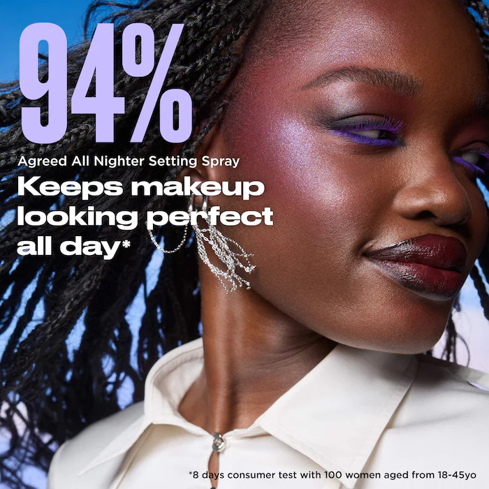 urban decay all nighter waterproof natural finish setting spray with 24hr wear 118ml