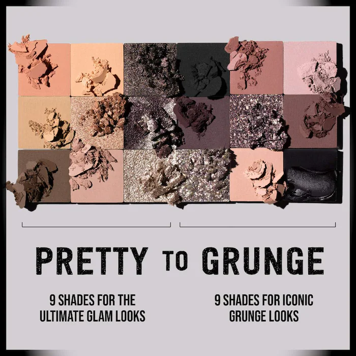 huda beauty pretty grunge eyeshadow palette