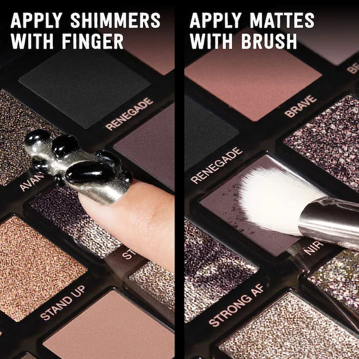 huda beauty pretty grunge eyeshadow palette