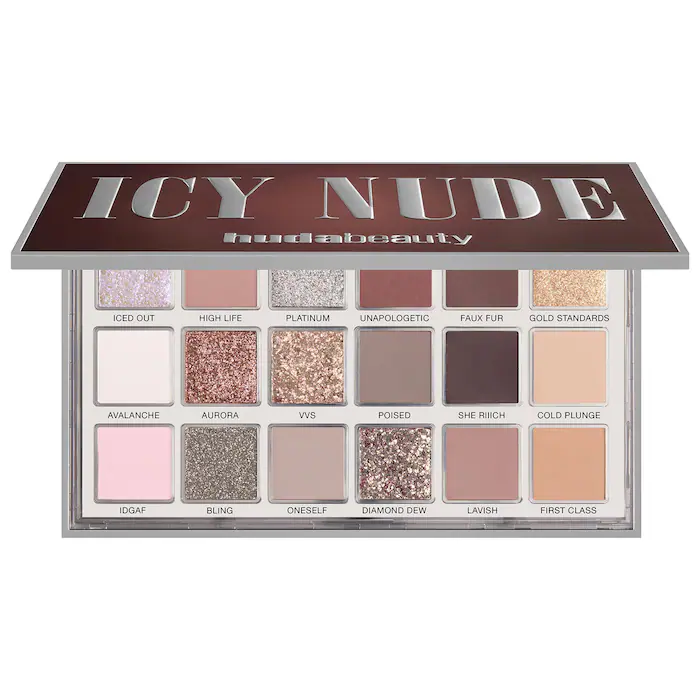 huda beauty icy nude eyeshadow palette huda beauty icy nude eyeshadow palette