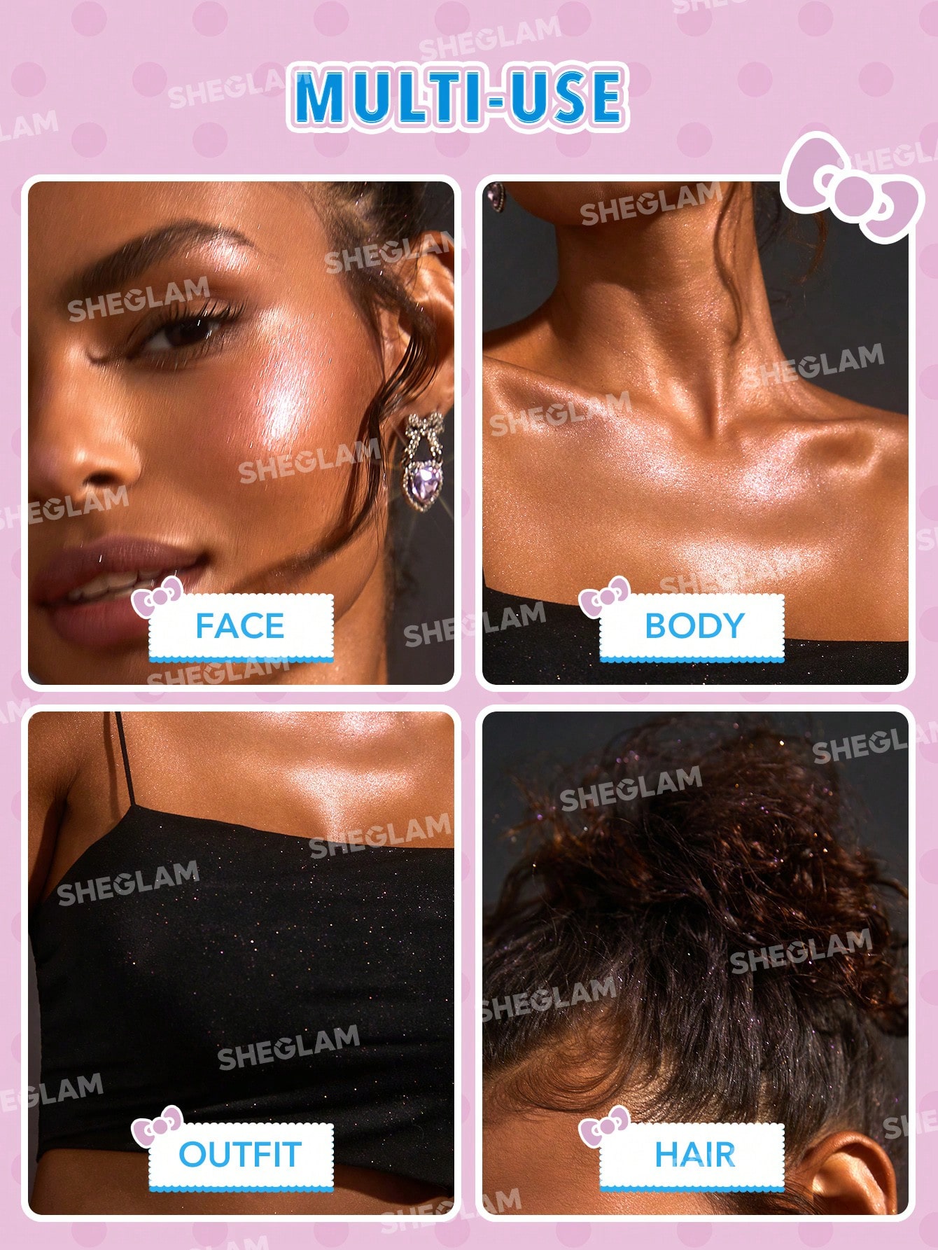 sheglam x hello kitty bow utiful highlighting body mist kitty glow sheglam x hello kitty bow utiful highlighting body mist kitty glow